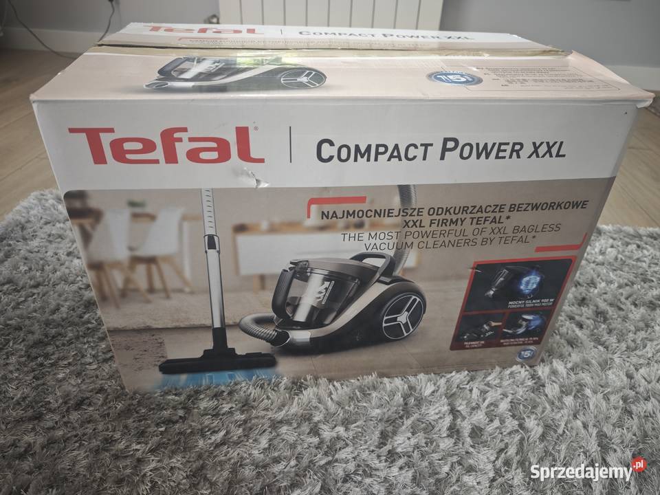 Odkurzacz bezworkowy TEFAL Compact Power XXL Garwolin