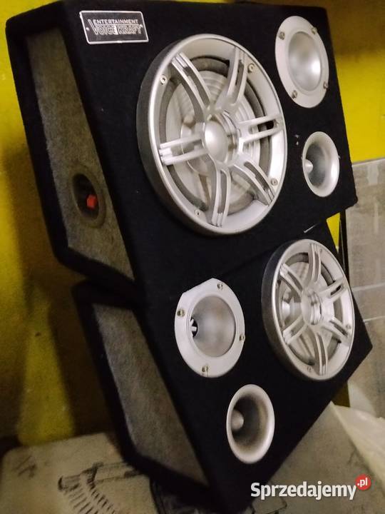 Wzmacniacz samochodowy RTO z głośnikami Jawor