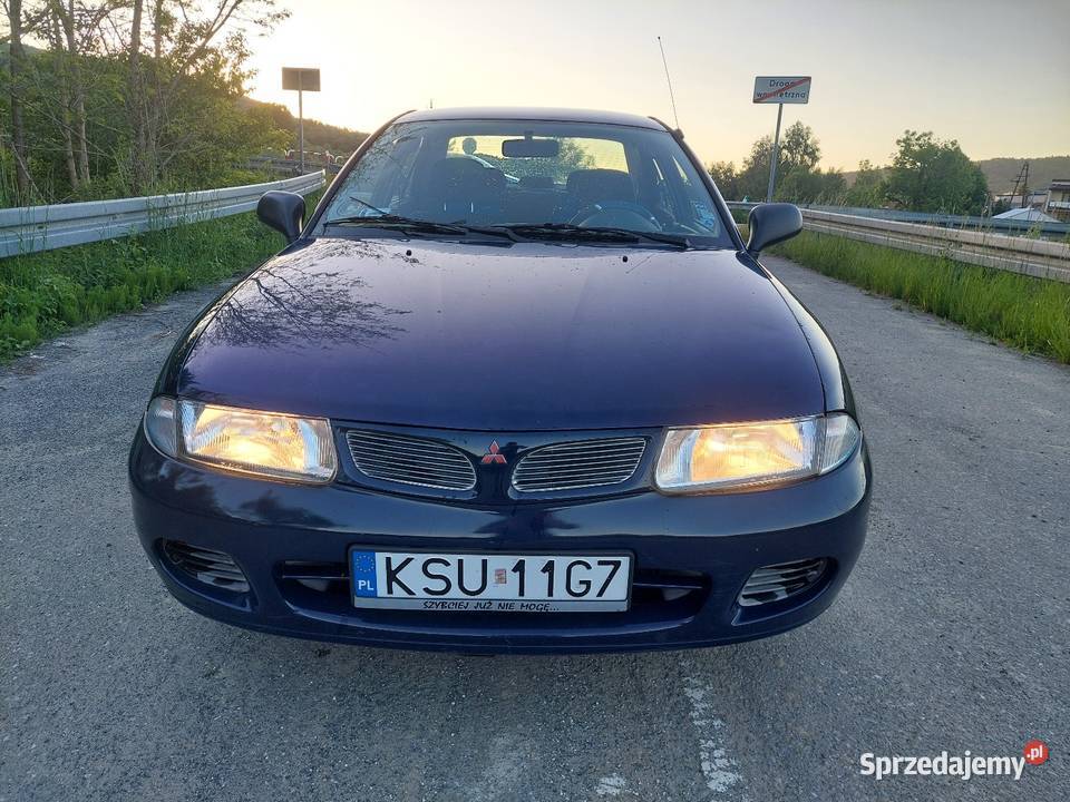 Mitsubishi Carisma 18 GLX Niski Przebieg Zadbany Rok produkcji 1997 Sucha Beskidzka sprzedam
