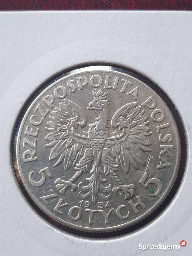5 Głowa kobiety 1934 r 1 ładna Konin