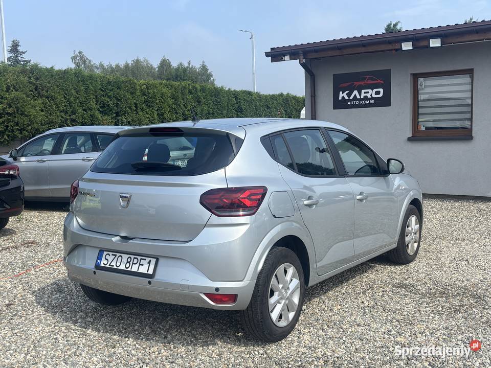 Dacia Sandero 2022r Gwarancja czujnik zmierzchu Paniówki
