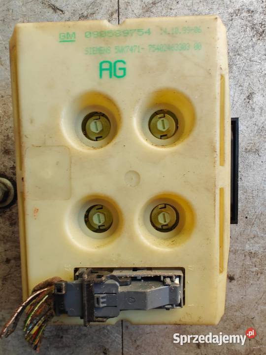 Wyświetlacz komputera pokładowego zafira A