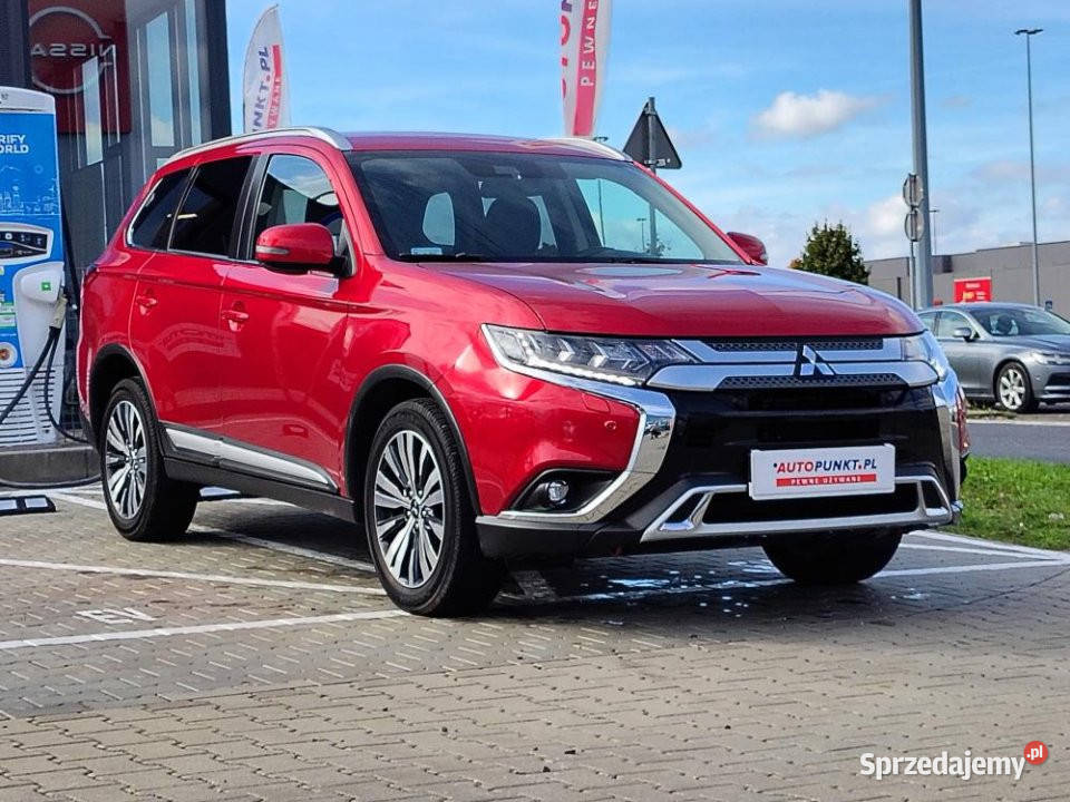 MITSUBISHI Outlander 2019r Automat Salon nieuszkodzony Poznań