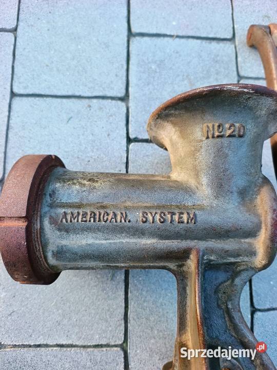 Zabytkowa Żeliwna Maszynka do Mięsa AMERICAN lubelskie