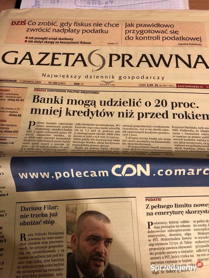 Gazeta prawna z czerwiec lipiec 2009 Kraków