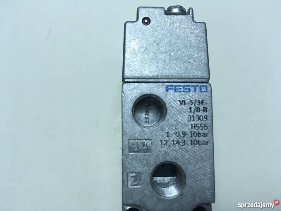 Elektrozawór FESTO VL53E18B 31309 FAKTURA VAT Produkcja kujawsko-pomorskie Brzoza
