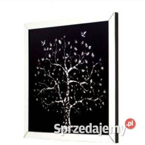 Lustrzany obraz z kryształkami Glamour Drzewko małopolskie Golkowice sprzedam