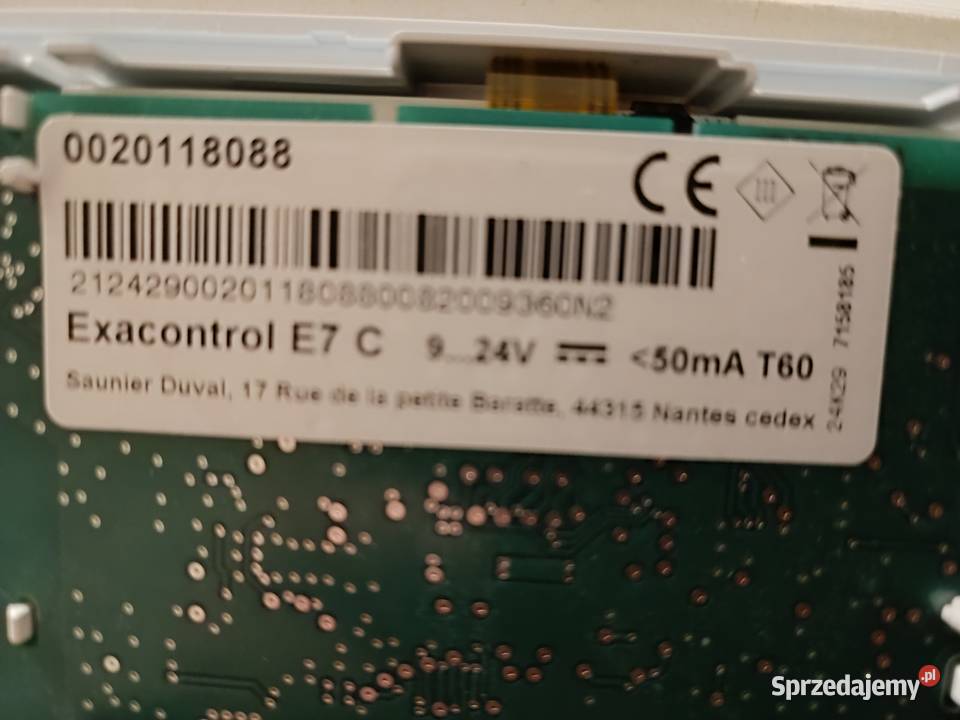 Regulator temperatury firmy Saunier Duval Części i akcesoria Wałbrzych