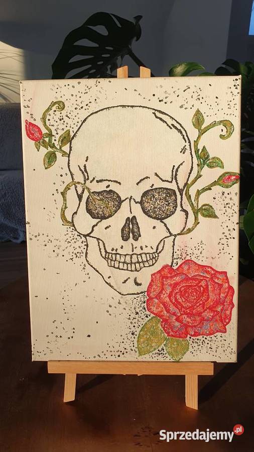 Średnie obrazy 30 x 40 akryl na płótnie śląskie Dąbrowa Górnicza