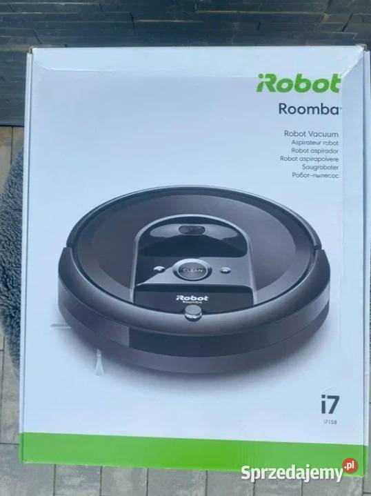 Robot sprzątający iRobot Roomba i7 akcesoria Tajęcina sprzedam