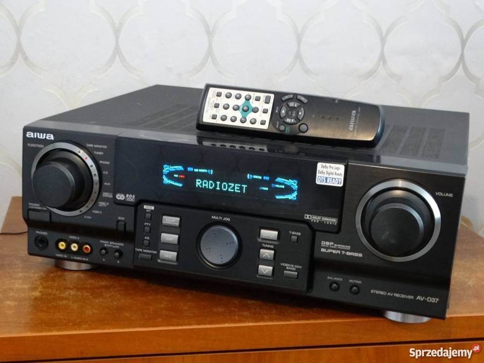 Amplituner Aiwa D37 pilot korektor Jasło sprzedam