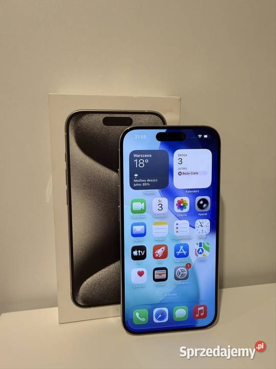 iPhone 15 Pro 128GB Biały Elektronika