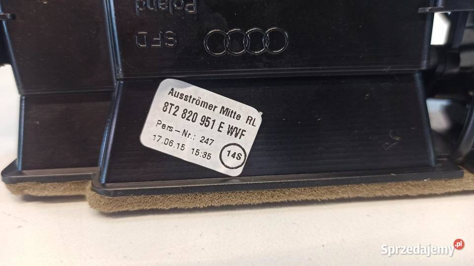 ZESTAW CARBON AUDI A5 8T PANEL PODŁOKIETNIK Motoryzacja sprzedam