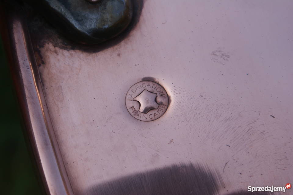 Miedziany garnek gar do smażenia konfitury poj mazowieckie Warszawa