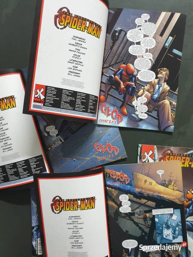 The Spectacular SpiderMan kompletna miniseria 5 Gdynia
