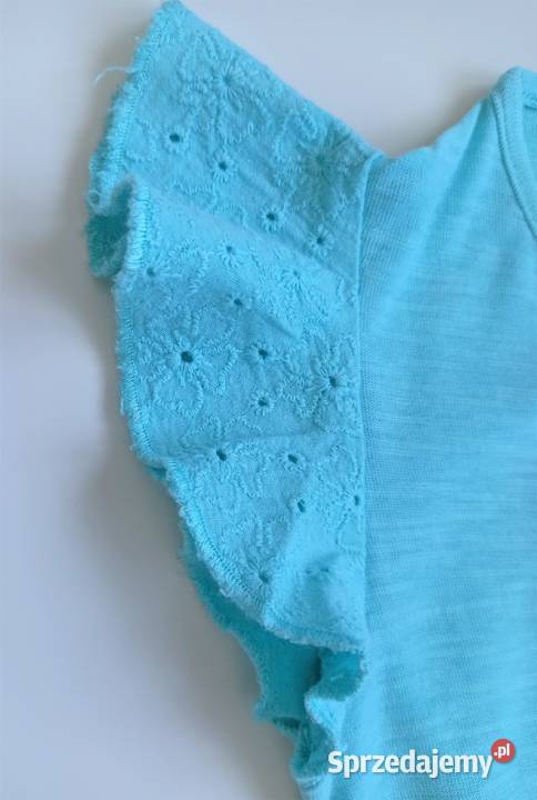 Letni kombinezon falbanki haft angielski Zara 92 Katowice