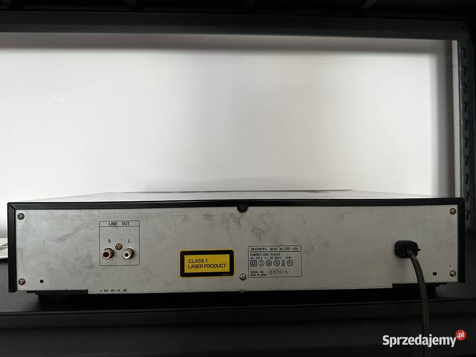 SONY CDP450 Pilot Instrukcja 100 sprawny Gołąb