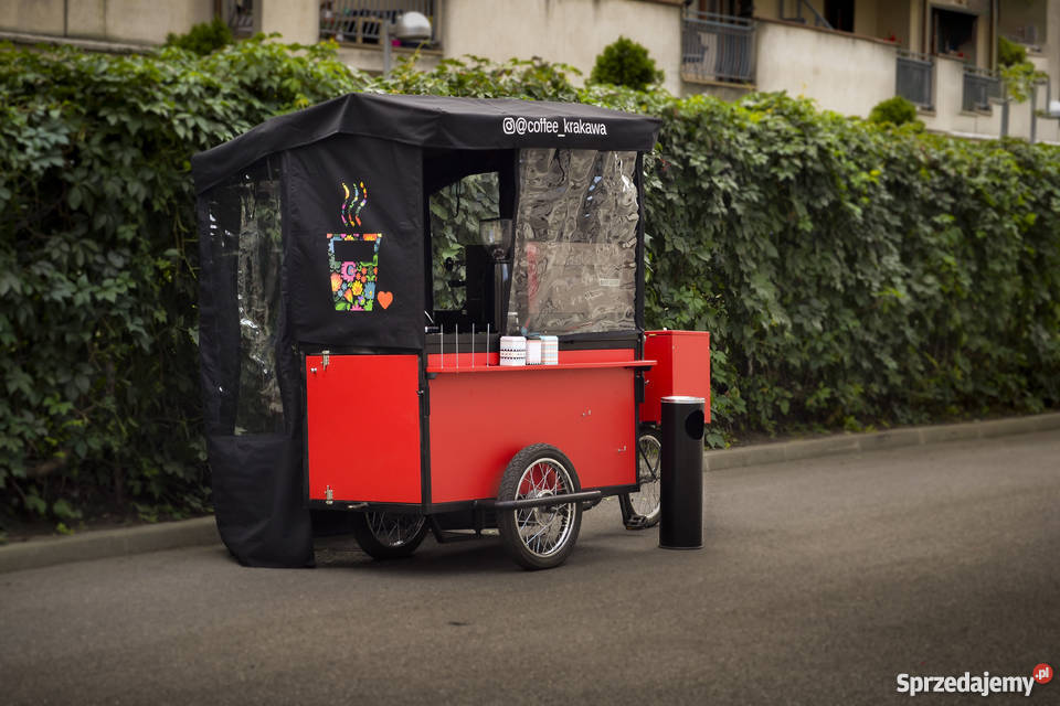 Rower kawowy/coffee bike/mobilna kawiarnia/rower gastronomic Kraków