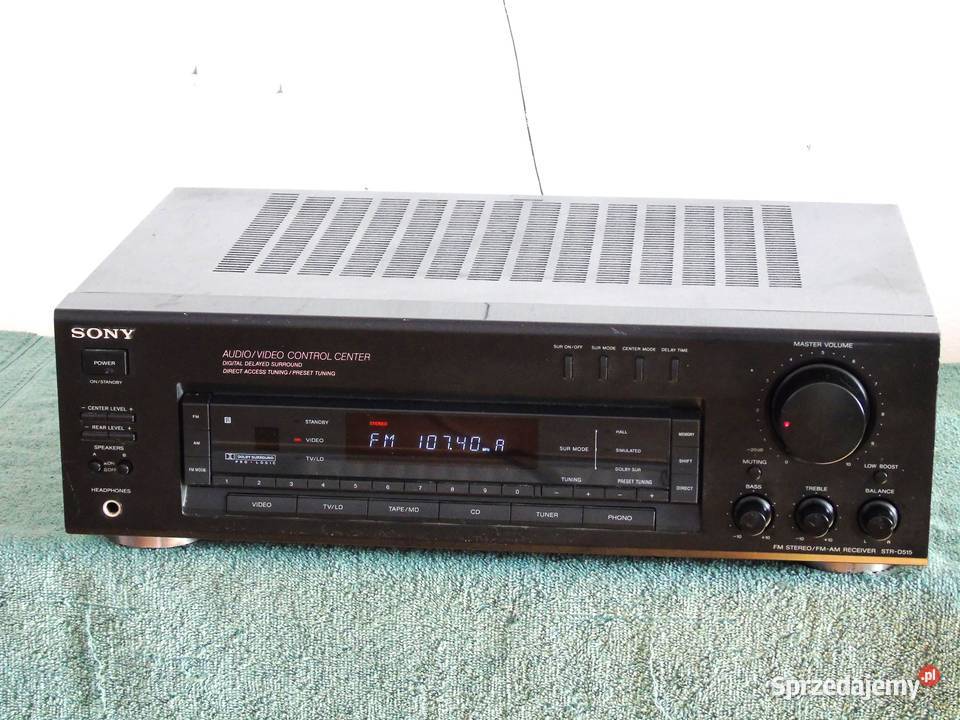 Amplituner Sony STRD515 mocny i sprawny DOSTAWA Jasło