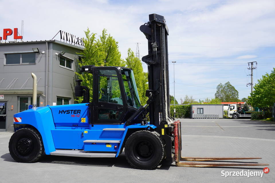 Wózek widłowy HYSTER H16 XM12 udźwig 16 t Zasięg małopolskie Kraków