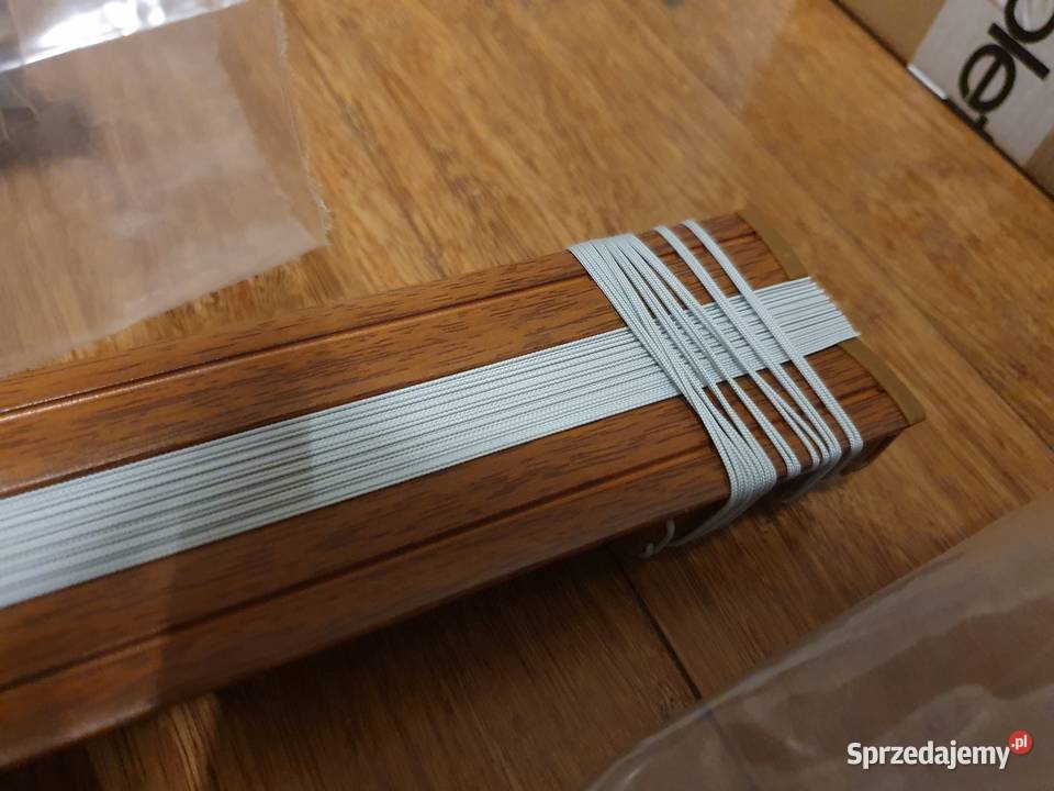 Plisy rolety plisowane żaluzje jasny dąb szary dolnośląskie Jelenia Góra
