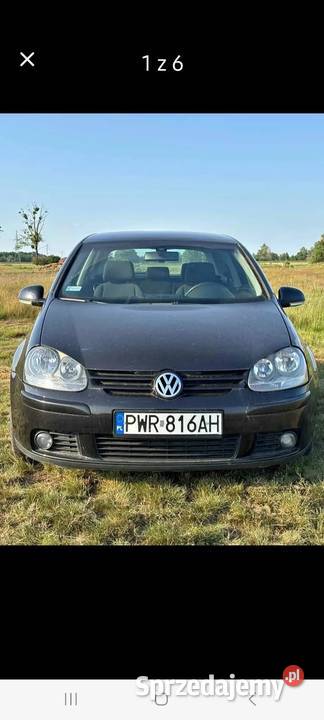 Golf V 19 tdi nieuszkodzony wielkopolskie Książ Wielkopolski