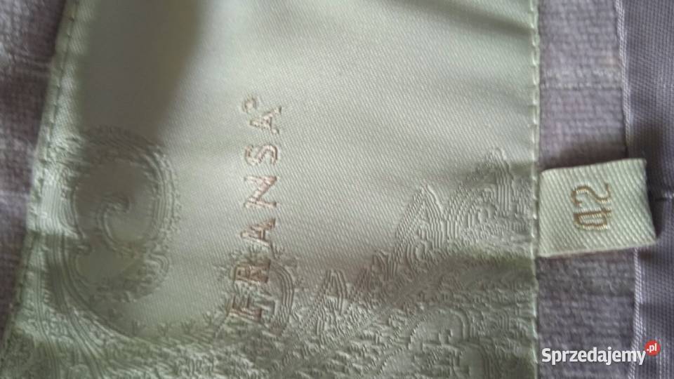 FRANCUSKI ŻAKIET PUDROWY RÓŻ r 42 wielkopolskie