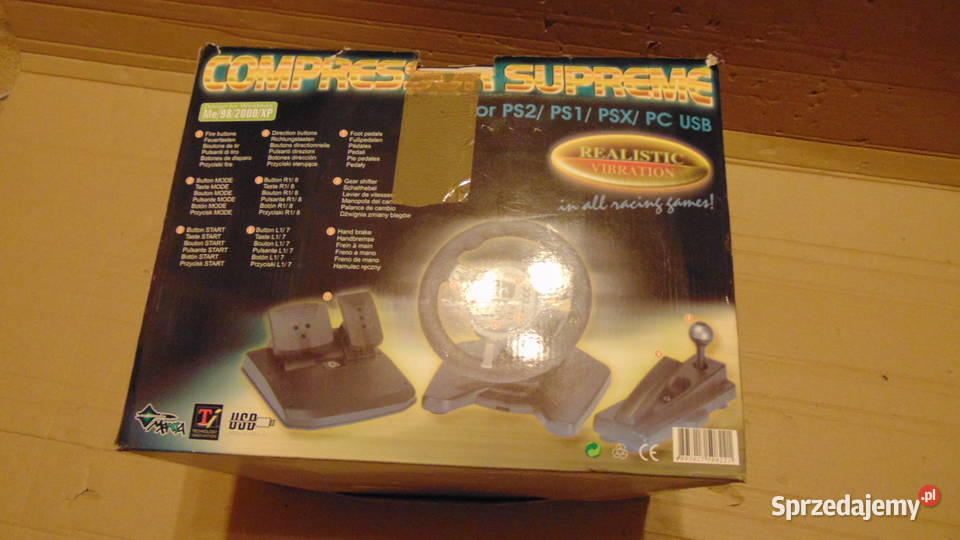 Kierownica do gier Compressor Supreme Pozostałe podlaskie Białystok