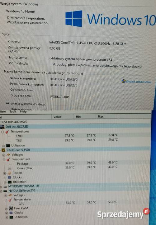 komputer DELL optiplex 9020 core i5 4570 śląskie