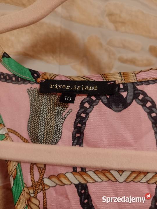 36S RIVER ISLAND Bluzka letnia w łańcuchy z