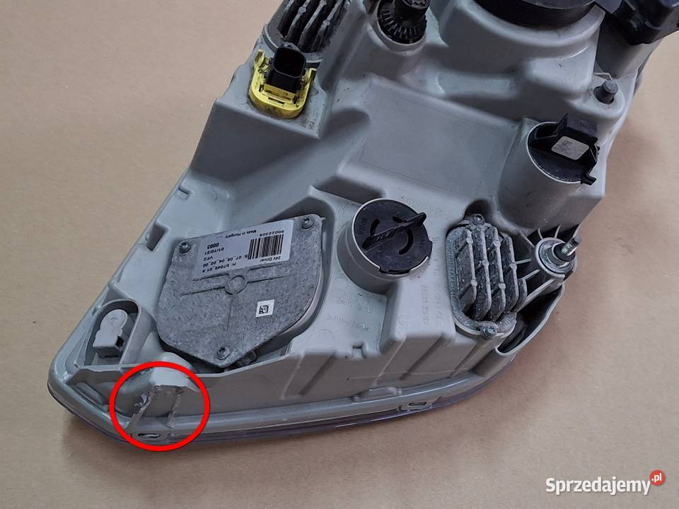 VOLVO FL EURO 6 FE REFLEKTOR PRAWY ORYGINAŁ LED lubuskie Bieleń