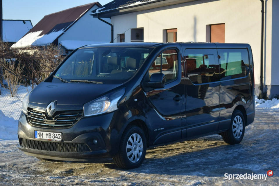 Renault Trafic 16D 9Osobowy Long Nawiewy Navi VAT marża Majdan Sieniawski