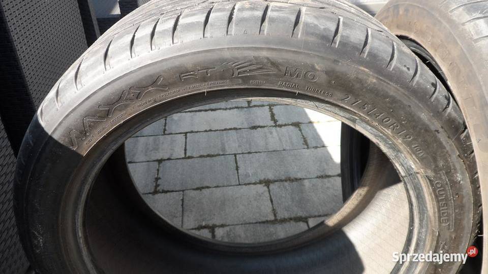 Opony letnie BMW X3 19