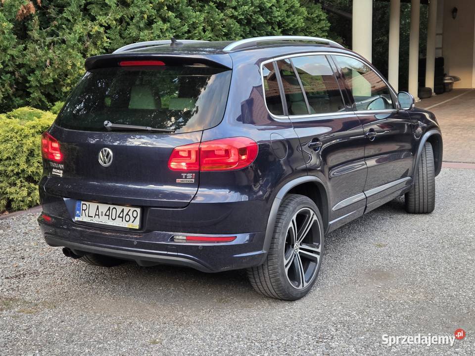 VW TIGUAN 20 TSI 4Motion 4x4 RLine Keyless Go wspomaganie kierownicy podkarpackie Łańcut