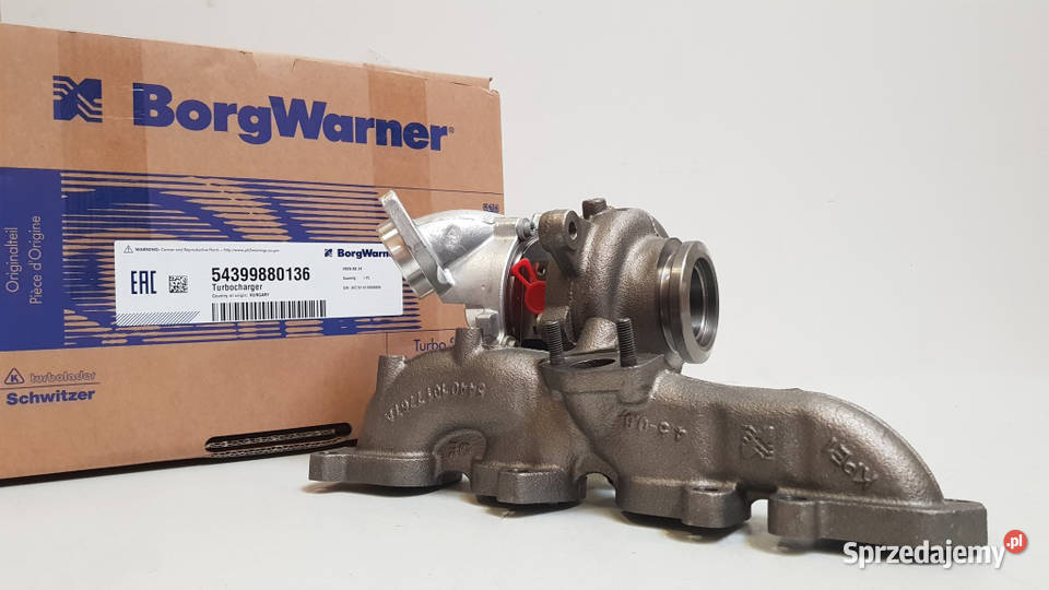 Nowa turbosprężarka BorgWarner 54399880136 Turbosprężarki