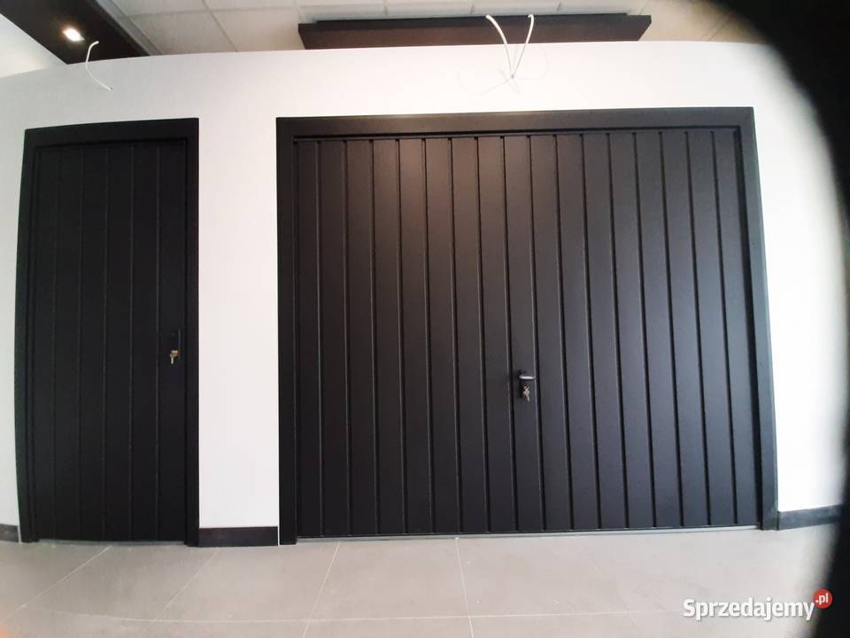 Brama garażowa Markbram złoty dąb pełna 238x208 Łódź sprzedam