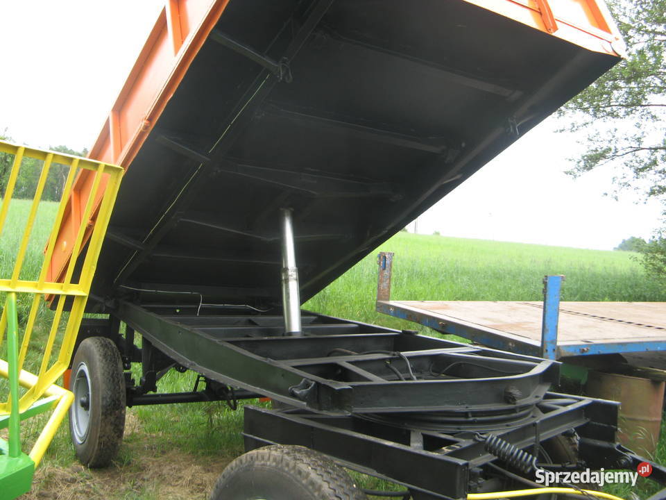 przyczepa d46 d35 d732 2 stronny wywrot stan nieuszkodzony lubelskie Ryki