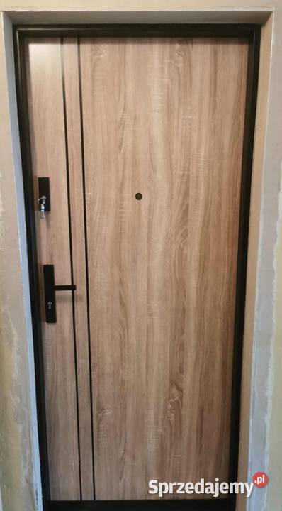 Drzwi zewnętrzne z montażem do bloku ręki Drzwi zewnętrzne