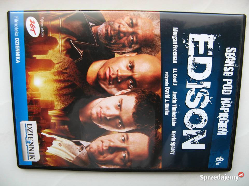 DVD Edison Morgan Freeman Justin Timberlake wielkopolskie Poznań