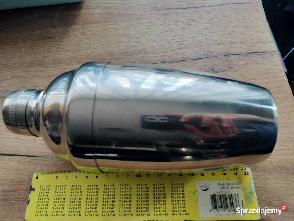 Shaker do drinków metalowy