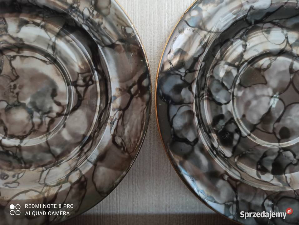 Spodki talerzyki porcelana Włocławek podlaskie Warpechy Stare