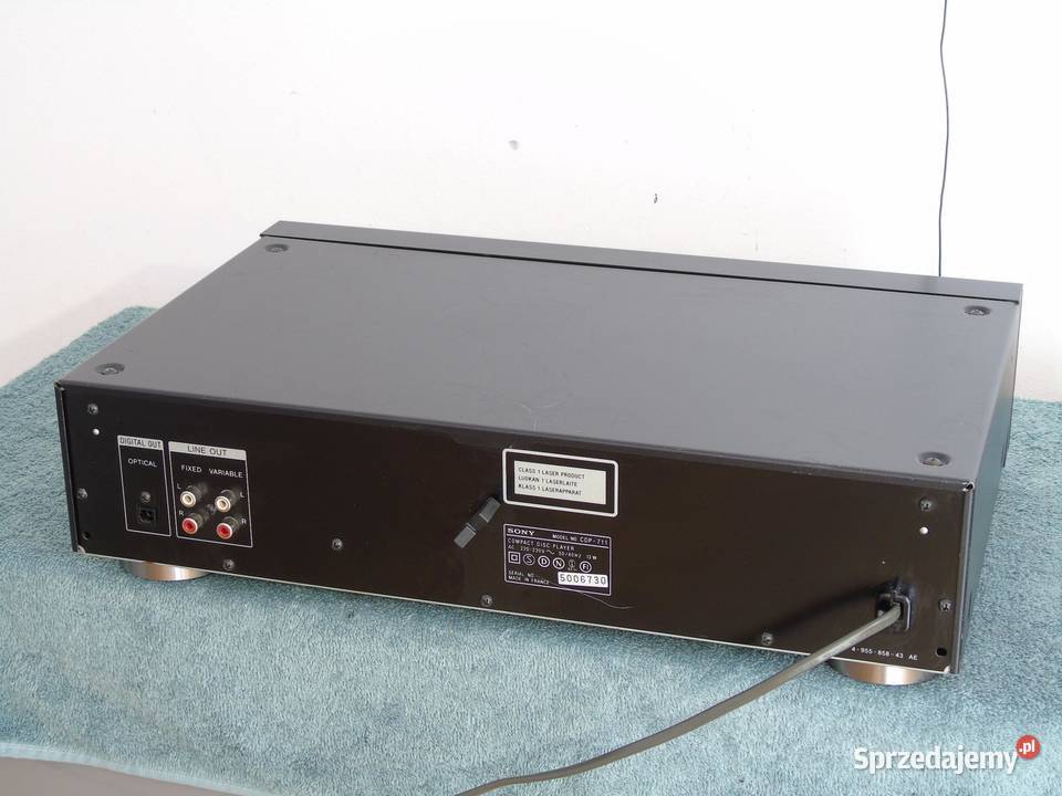 Świetne CD Sony CDP711 sprawny i ładny WYSYŁKA Jasło