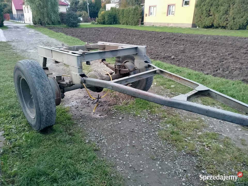 Napęd na przednią oś do przyczepy d47 przyczepa Krosno