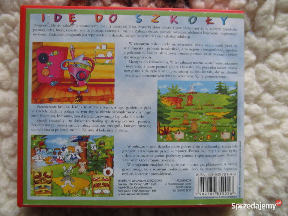 Idę do szkoły edukacja XXI wieku PC CDROM Lublin