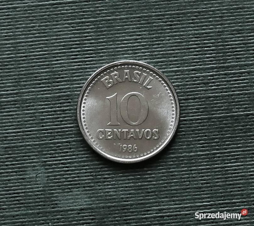 Brazylia 10 centavo 1986r
