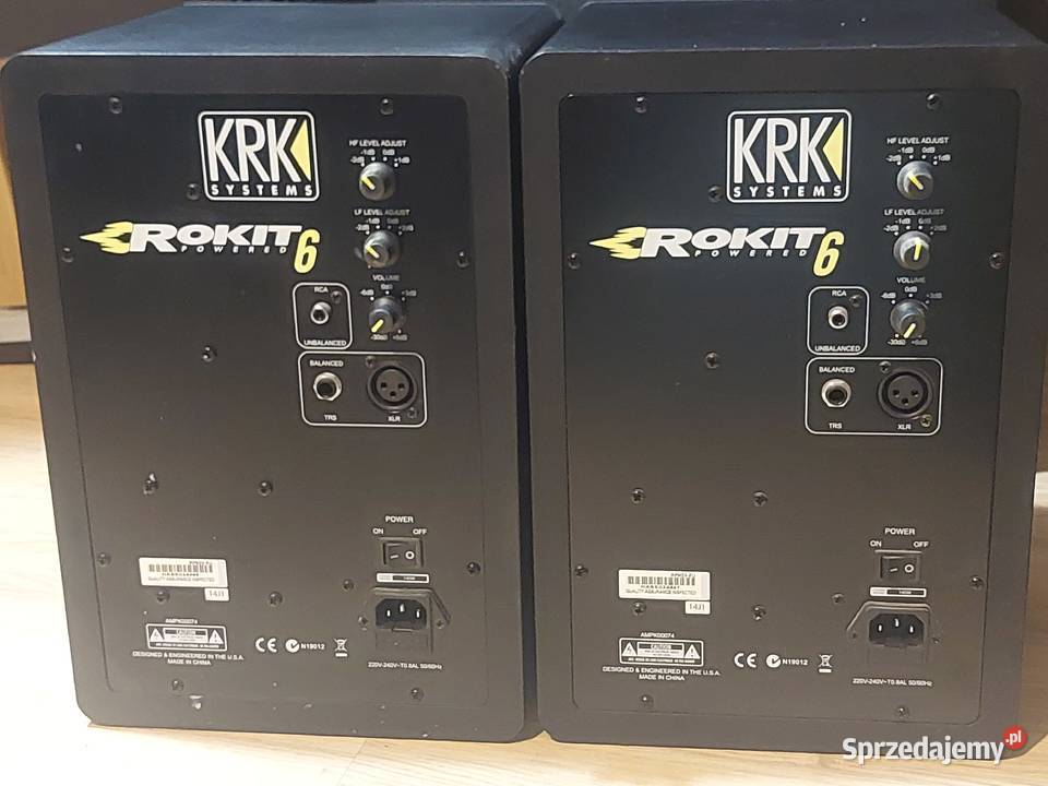 KRK Rokit 6 G3 monitory studyjne 2 Szczecin sprzedam