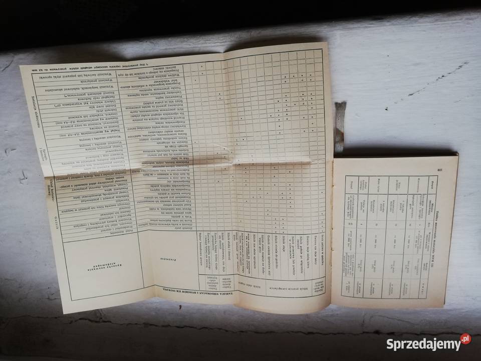 Wfm instrukcja obsługi 1958 Dąbie sprzedam