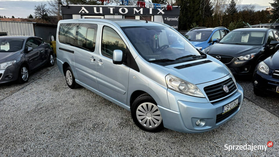 Fiat Scudo LONG20HDI 120PanoramaWelur czujnik parkowania Świdnica