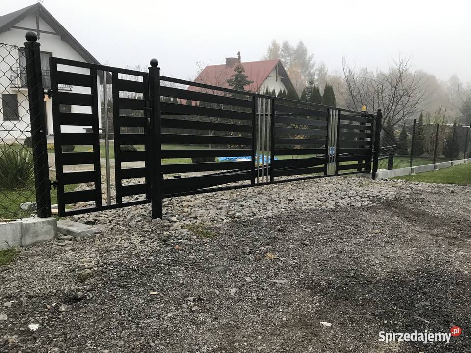 BramaFurtkaOgrozenie Małopolsa Ogrodzenia i bramy Limanowa sprzedam