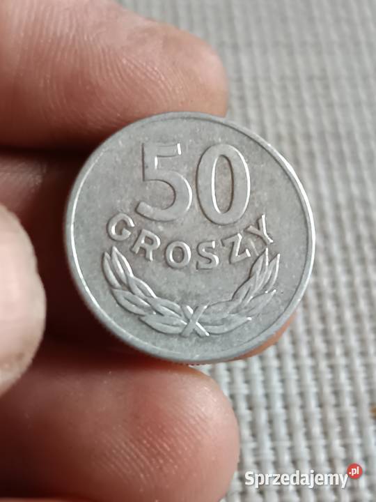 Sprzedam monete 50 groszy 1949 jj mala skretka Chełm
